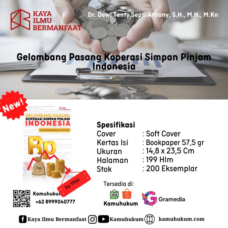 Buku Gelombang Pasang Koperasi Simpan Pinjam Indonesia
