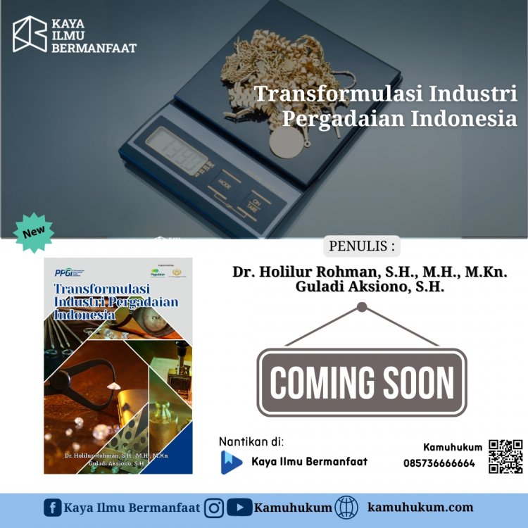 E-Book Transformulasi Industri Pergadaian Indonesia