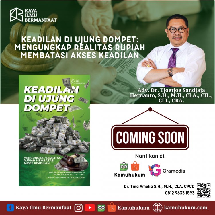 KEADILAN DI UJUNG DOMPET: MENGUNGKAP REALITAS RUPIAH MEMBATASI AKSES KEADILAN