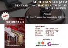 SIPIL DAN SENJATA: Menakar Ulang Hak Bela Diri Dalam Negara Hukum