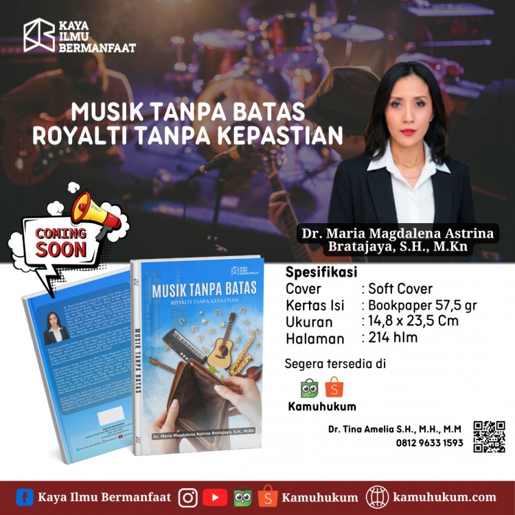 E-book Musik Tanpa Batas, Royalti Tanpa Kepastian;
